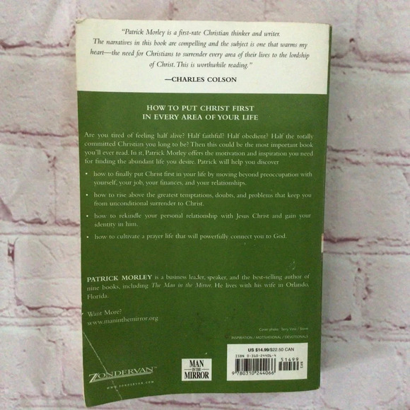 Devotions for the Man in the Mirror by Patrick Morley Paperback Book - Picture 2 of 14